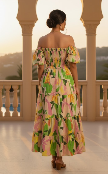 Bubbly Dress: Absolute Sunshine - Fiesta Resortwear