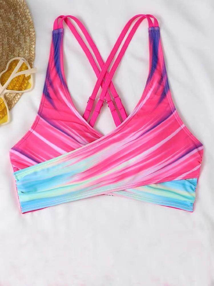 Pink Gala High Waisted Bikini - Fiesta Resortwear