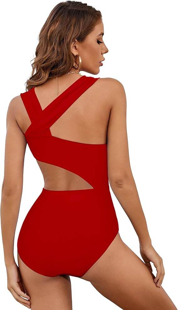 The Bronx Swimsuit: Red - Fiesta Resortwear