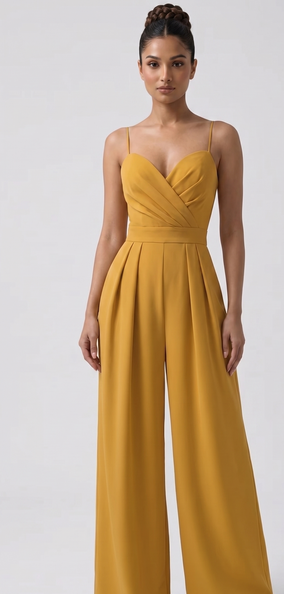 Lalita Jumpsuit: Yellow