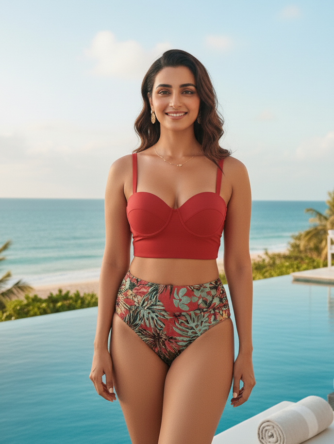 Cherry Bikini Set - Fiesta Resortwear