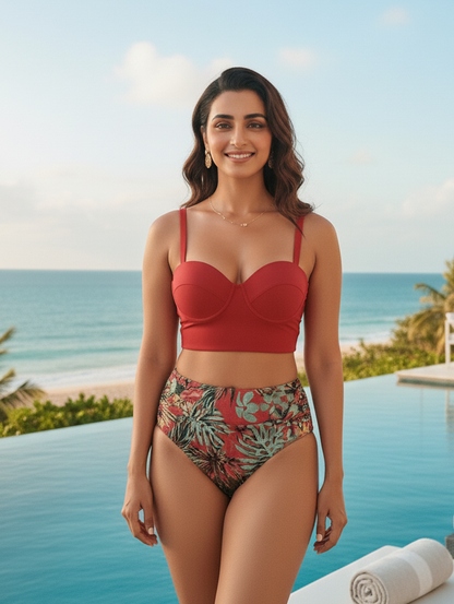 Cherry Bikini Set - Fiesta Resortwear