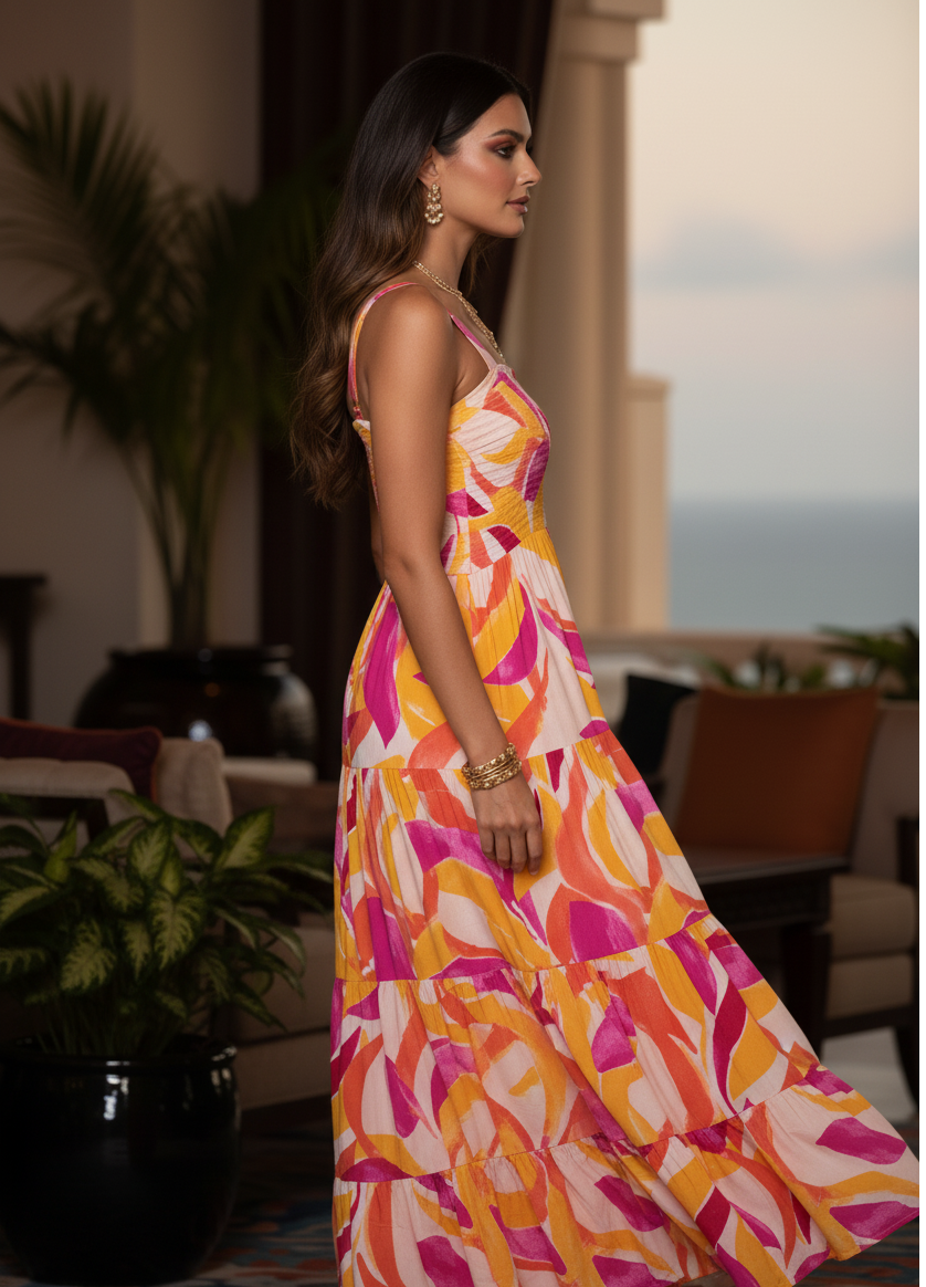 Charlotte Day Dress - Fiesta Resortwear