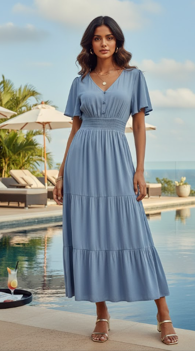 Auckland Dress - Fiesta Resortwear