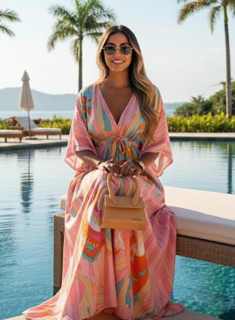 Marcel Dress: Pink - Fiesta Resortwear