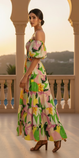 Bubbly Dress: Absolute Sunshine - Fiesta Resortwear