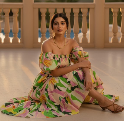 Bubbly Dress: Absolute Sunshine - Fiesta Resortwear