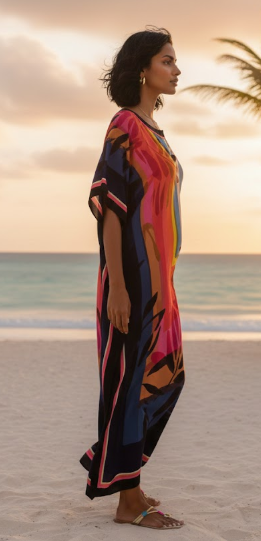 Kiara Kaftan - Fiesta Resortwear