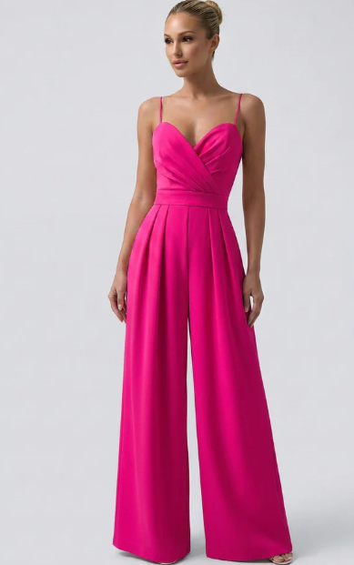 Lalita Jumpsuit: Pink