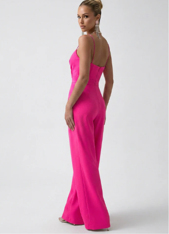 Lalita Jumpsuit: Pink