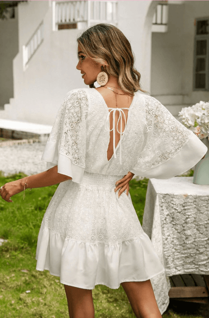 Bella Lace Dress - Fiesta Resortwear