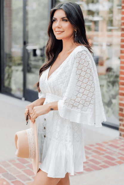 Bella Lace Dress - Fiesta Resortwear