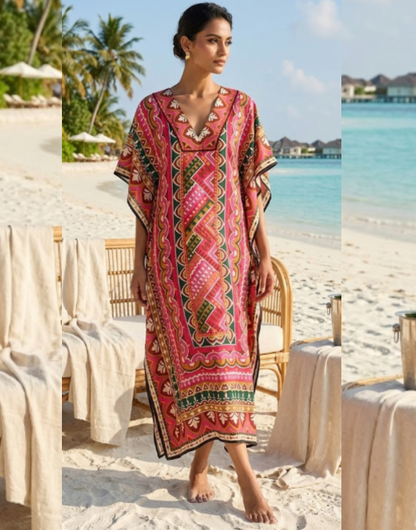 Audree Kaftan - Fiesta Resortwear