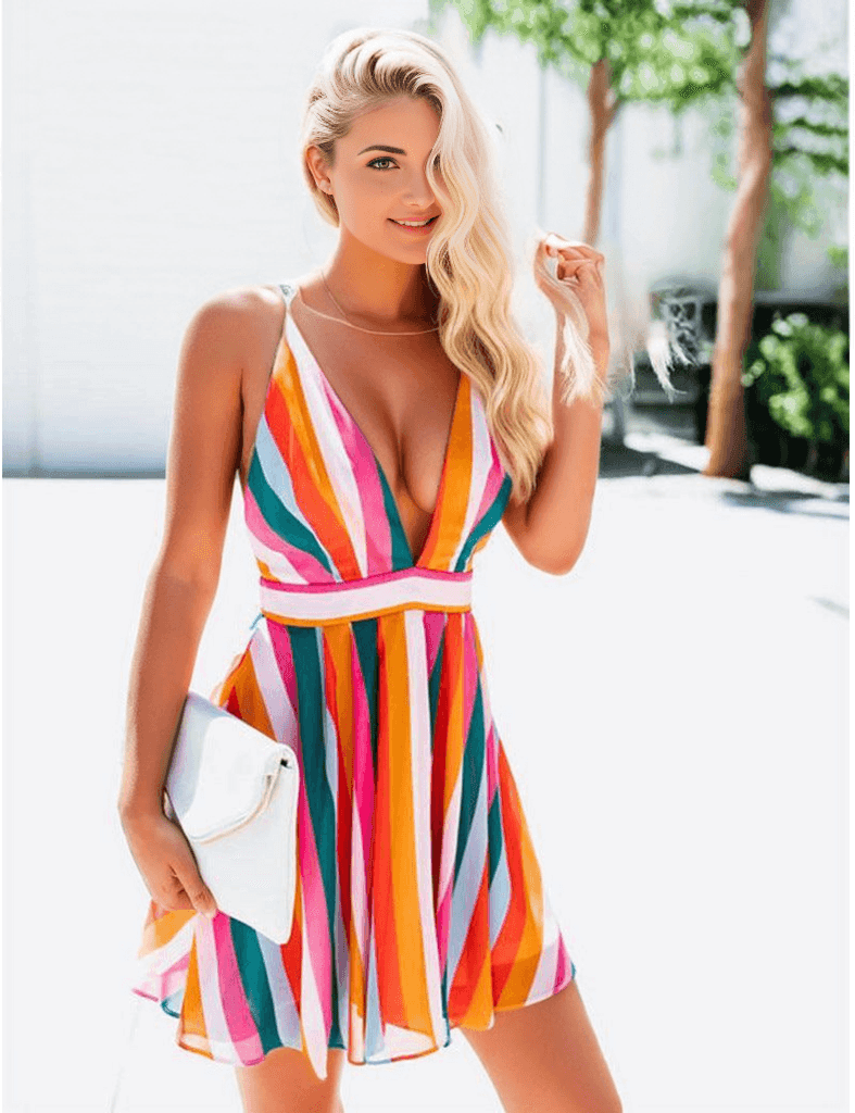 Backless Sunshine Cover Up Dress - Fiesta Resortwear