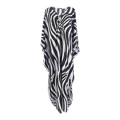 Beach Cover Up: Zebra - Fiesta Resortwear