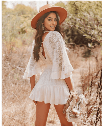 Bella Lace Dress - Fiesta Resortwear