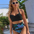 Dana Padded High Waist Bikini: Black - Fiesta Resortwear
