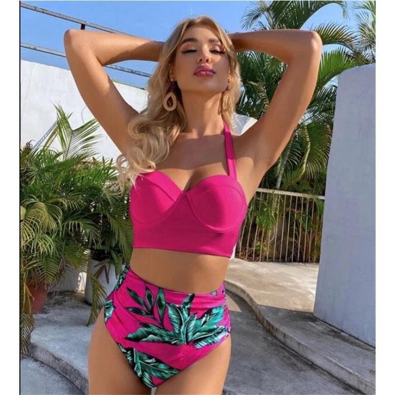 Dana Padded Bikini: Pink - Fiesta Resortwear