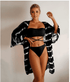 Dark Sky Bikini and Cover Up Set - Fiesta Resortwear