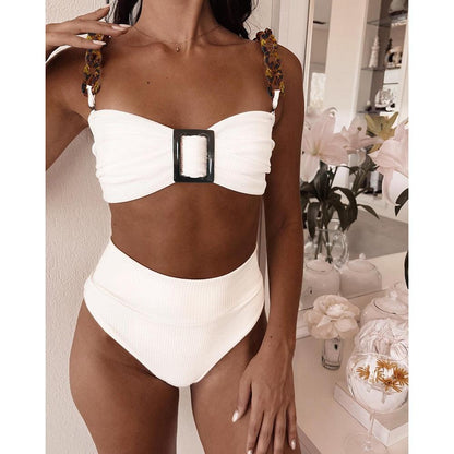 Olivia White Bikini - Fiesta Resortwear