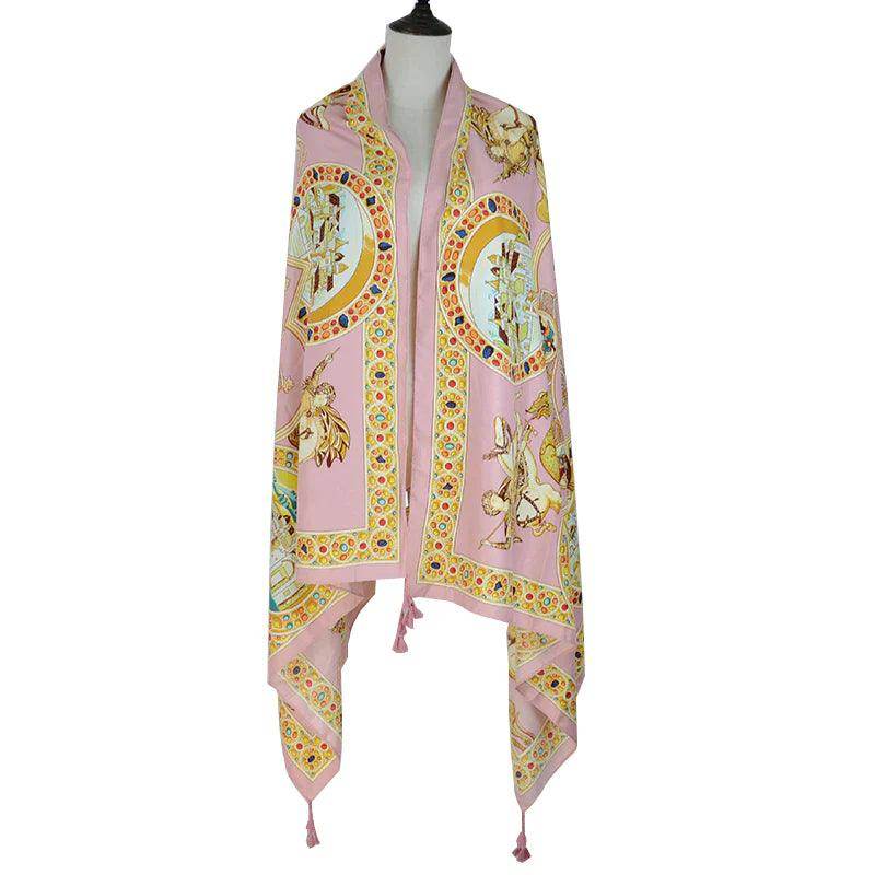 Pink Cover Up Sarong - Fiesta Resortwear